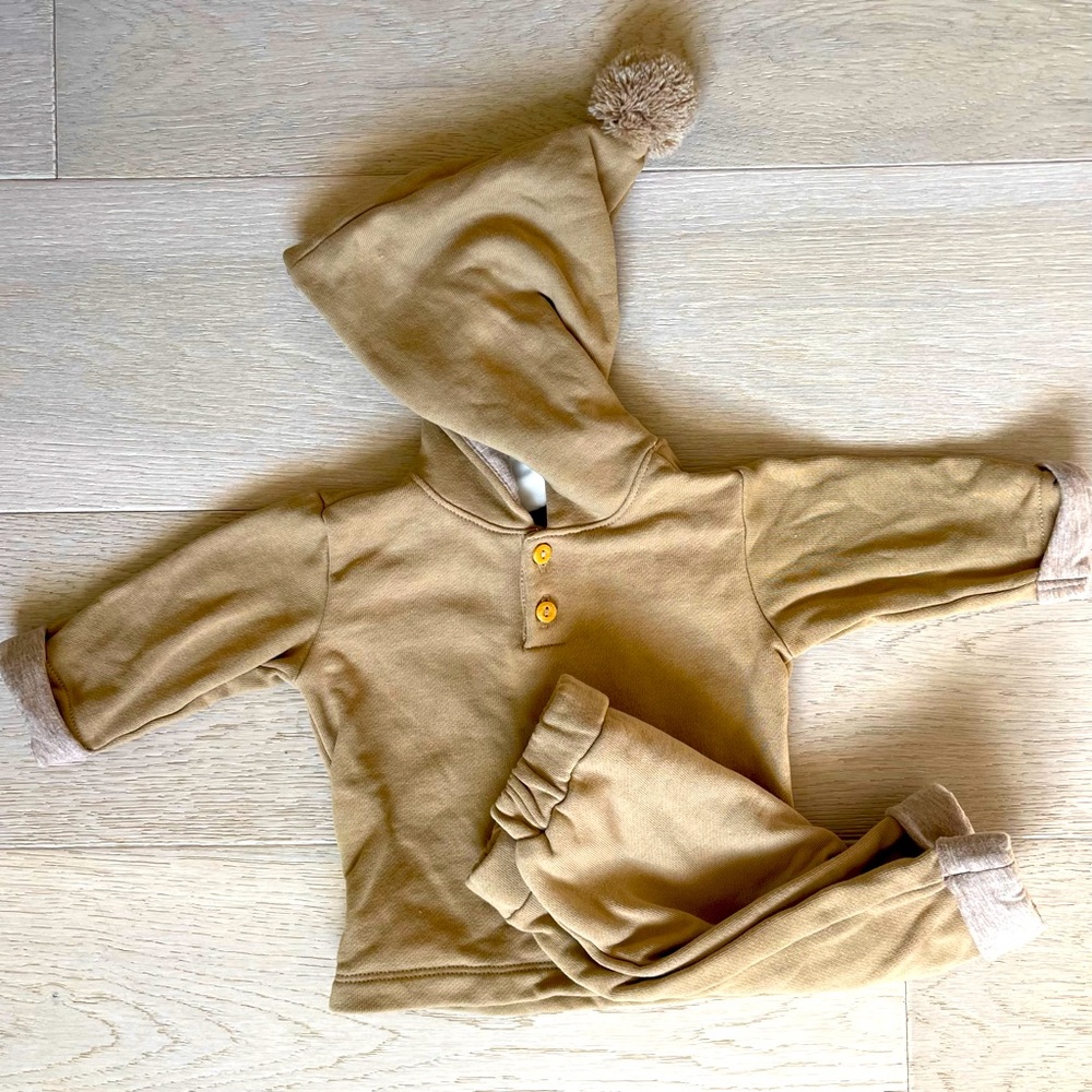 H&M Hooded Sweatshirt And Pant Set